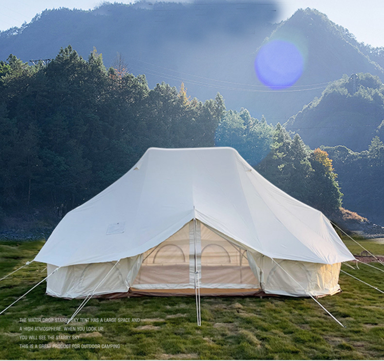 24 m² großes Emperor-Jurtenzelt für Camping und Glamping