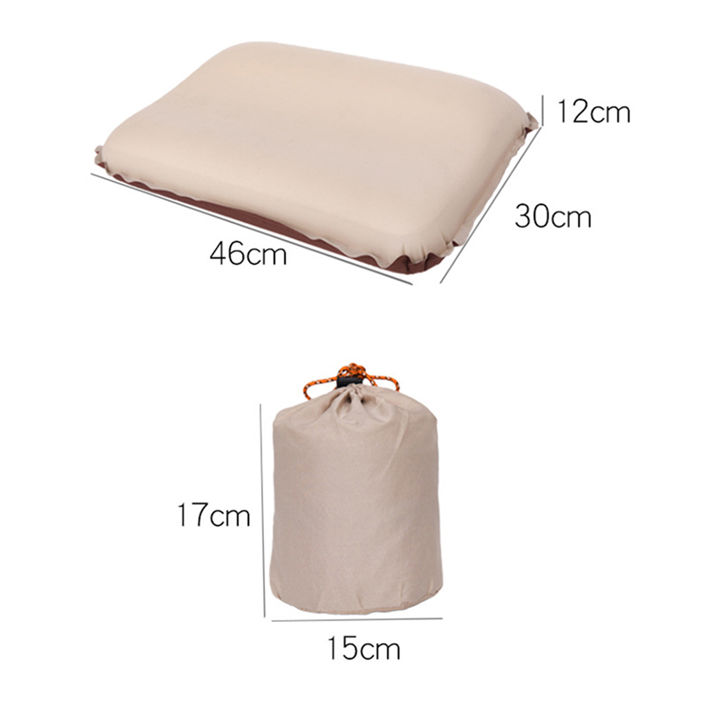 Faltbares, selbstaufblasendes Memory Foam-Kissen für den Außenbereich