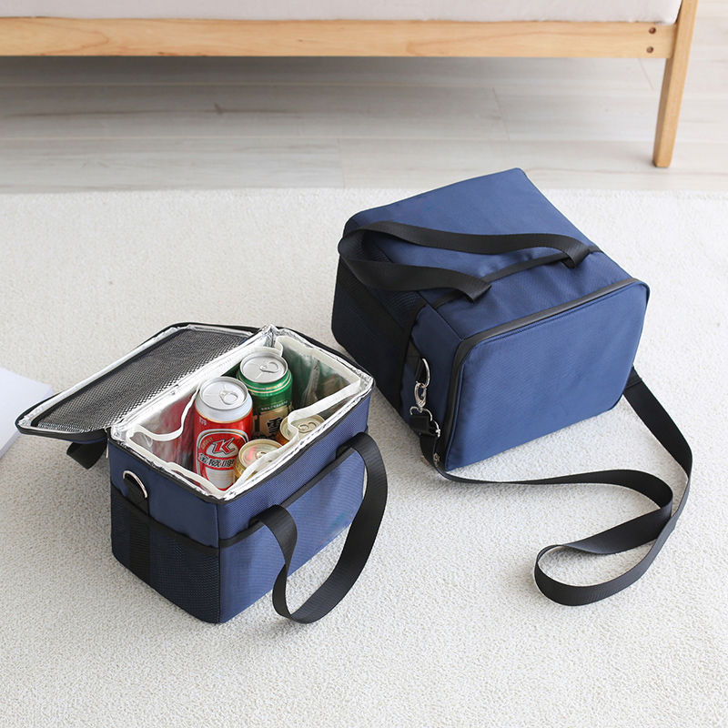 Große Kühltasche für Getränke im Camping-Stil, isolierte, wasserdichte Picknicktasche