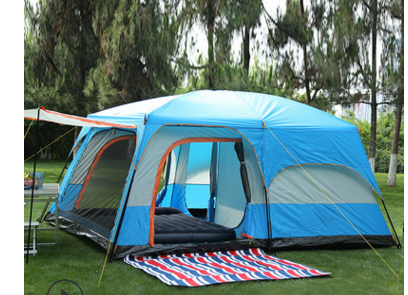 Luxuriöses Outdoor-Campingzelt für Familien – Großzügiges Kuppelzelt für 8 Personen