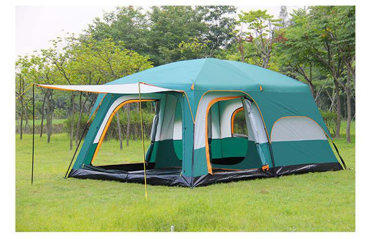Luxuriöses Outdoor-Campingzelt für Familien – Großzügiges Kuppelzelt für 8 Personen