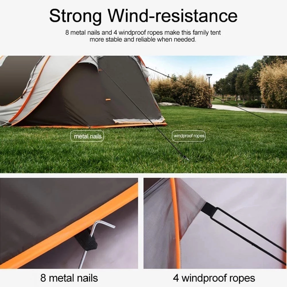 Vollautomatisches Outdoor-Camping-Pop-up-Zelt