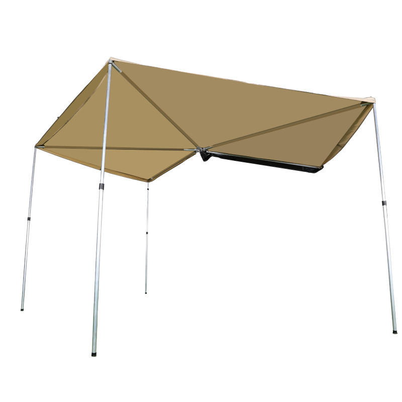 Outdoor-Seitenzelt für Autodächer und fächerförmiger Sonnenschutz für Camping