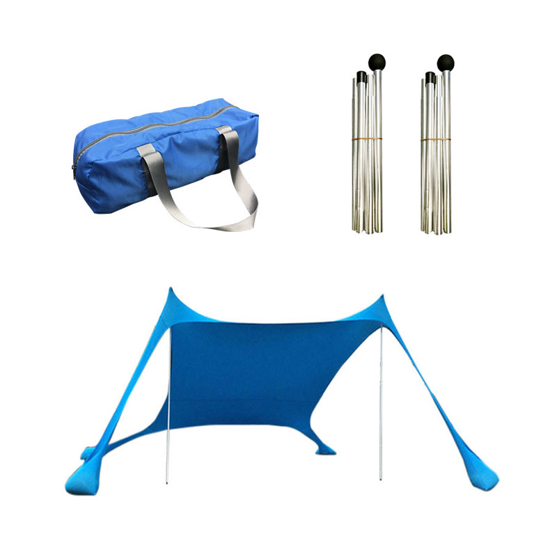 Outdoor Camping Verwenden Sie Sonnenschutz-Strandzelt mit Sandsack