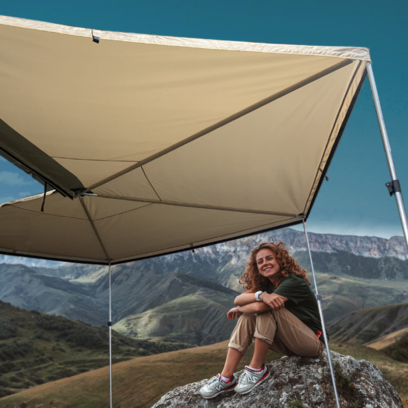 Seitenmarkise für Campingautos im Freien - Dachschirmzelt