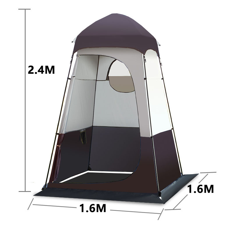 Automatisches Camping-Duschzelt und Toilettenunterstand für den Außenbereich