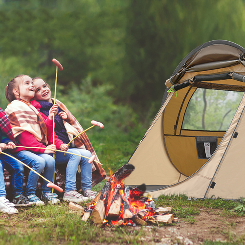 Einfach aufzubauendes und wasserdichtes Camping-Pop-up-Zelt für den Außenbereich