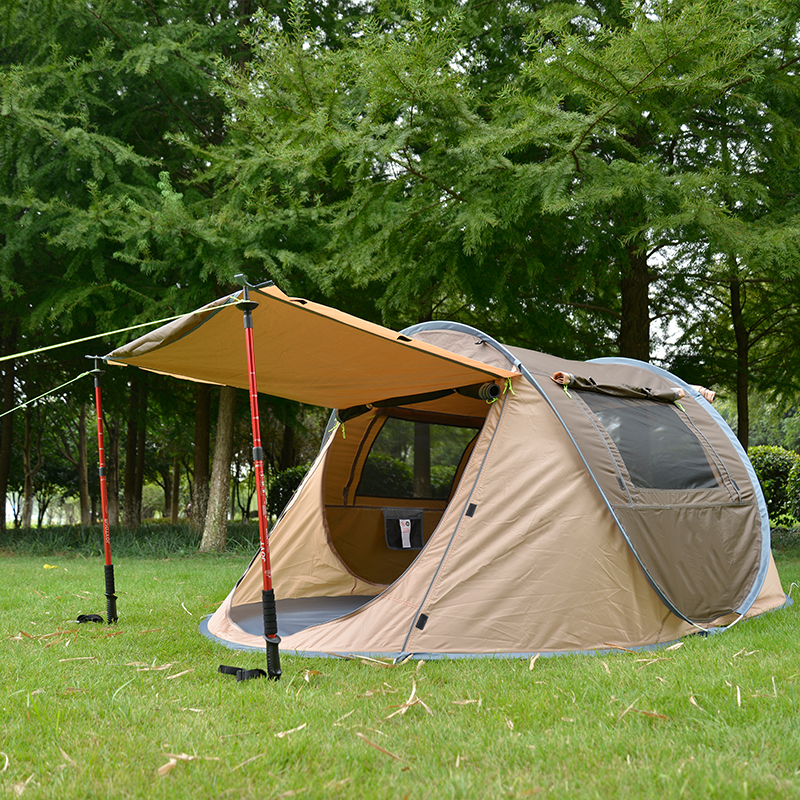 Einfach aufzubauendes und wasserdichtes Camping-Pop-up-Zelt für den Außenbereich