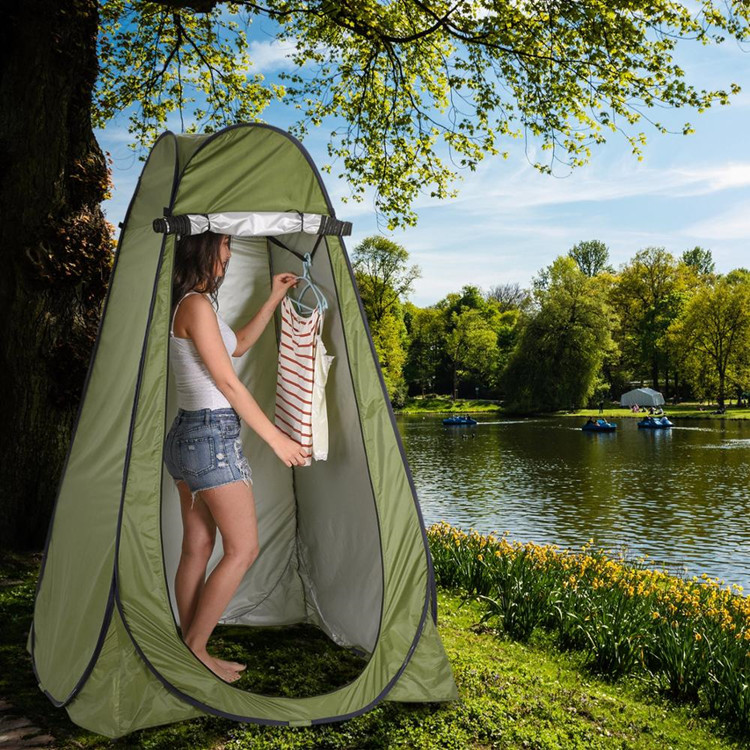 Camping-Pop-up-Duschzelt – Schnellöffnende Toilette für den Außenbereich