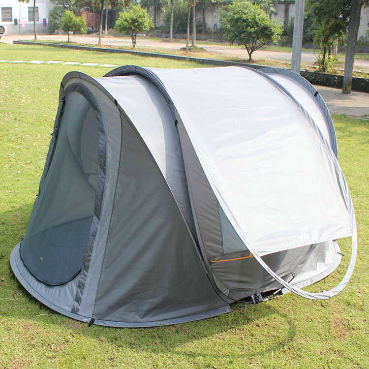Großes, regenfestes Pop-up-Zelt für Camping im Freien