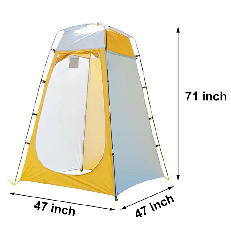 Außendusche Badezimmerzelt - Tragbare Campingtoilette