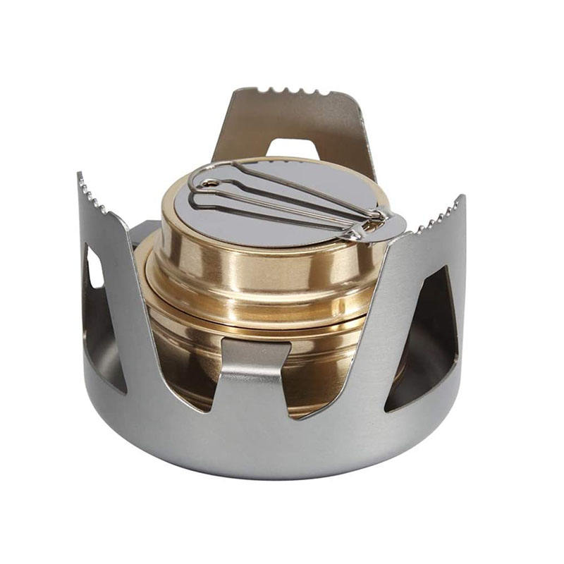 Outdoor Mini Messing Alkohol Herd Brenner Für Camping Wandern Rucksackreisen