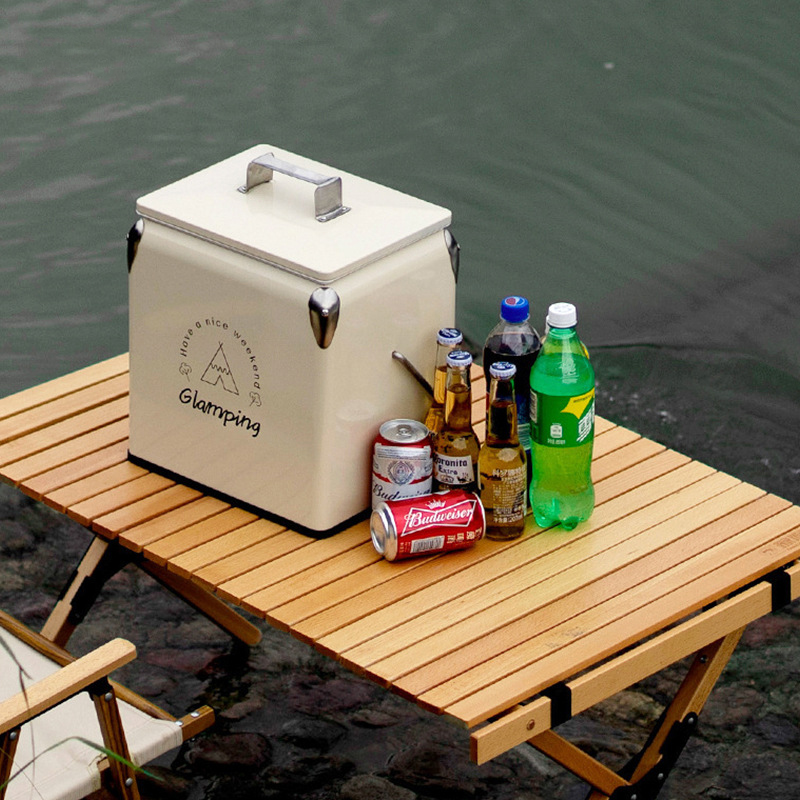 13L/17L Outdoor-Camping-Eis-Kühlbox für Wein, Bier, kalt isoliert