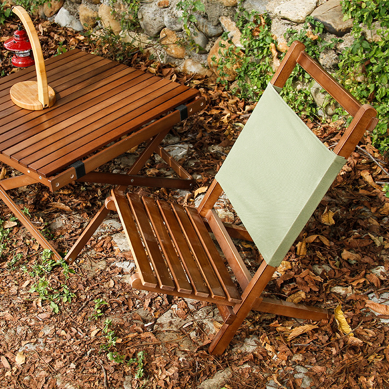 Klappbarer Loungesessel aus Holz für Terrasse, Veranda, Deck, Rasen