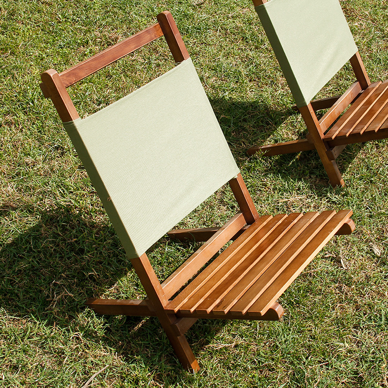 Klappbarer Loungesessel aus Holz für Terrasse, Veranda, Deck, Rasen
