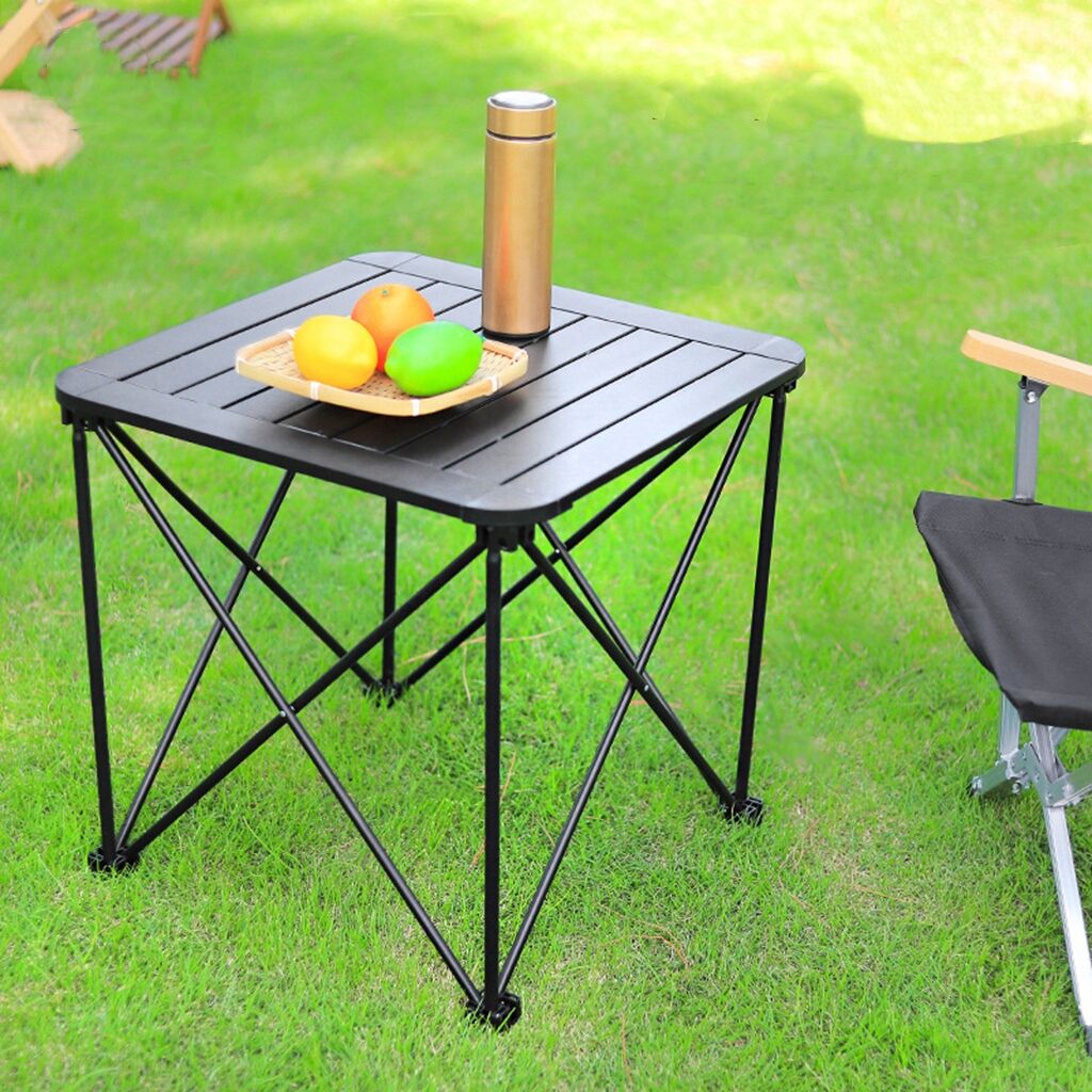Tragbarer, zusammenklappbarer Grilltisch aus Aluminiumlegierung