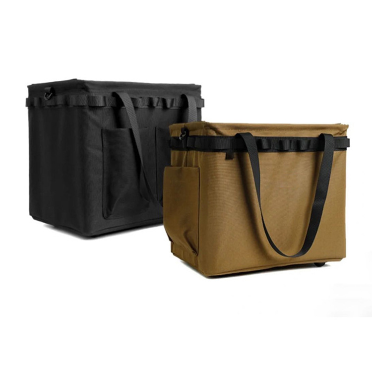 Schwarze Outdoor-Camping-Organizer-Werkzeugtasche