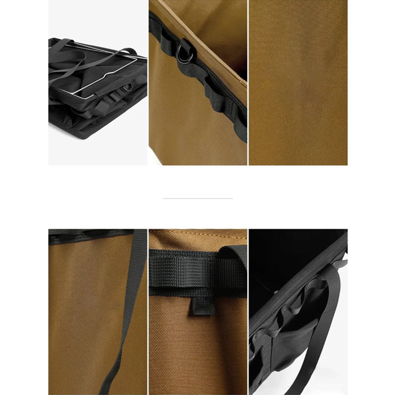 Schwarze Outdoor-Camping-Organizer-Werkzeugtasche