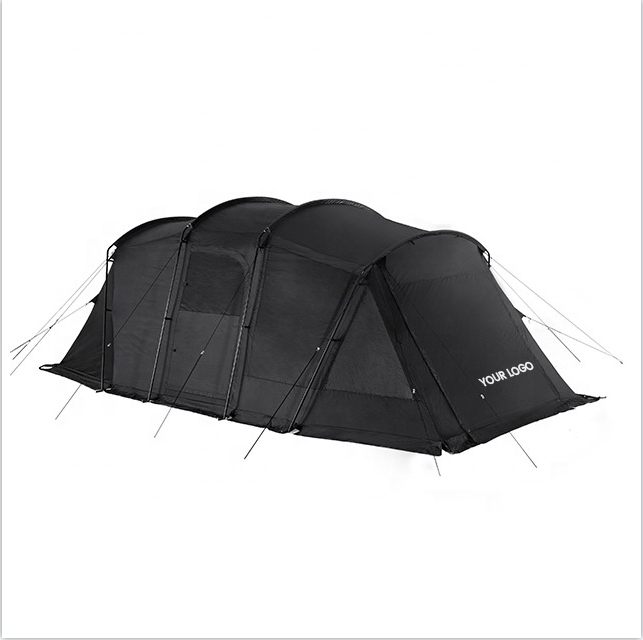 Outdoor-Camping-Tunnelzelt mit Schneefangzelt