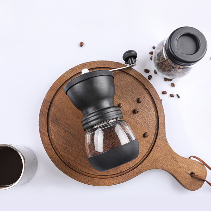 Tragbare manuelle Kaffeemühle für den Campinggebrauch