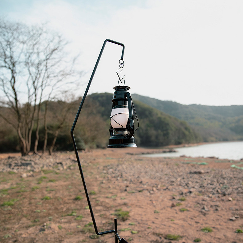 Faltbarer Camping-Lichtständer aus Aluminium für den Außenbereich