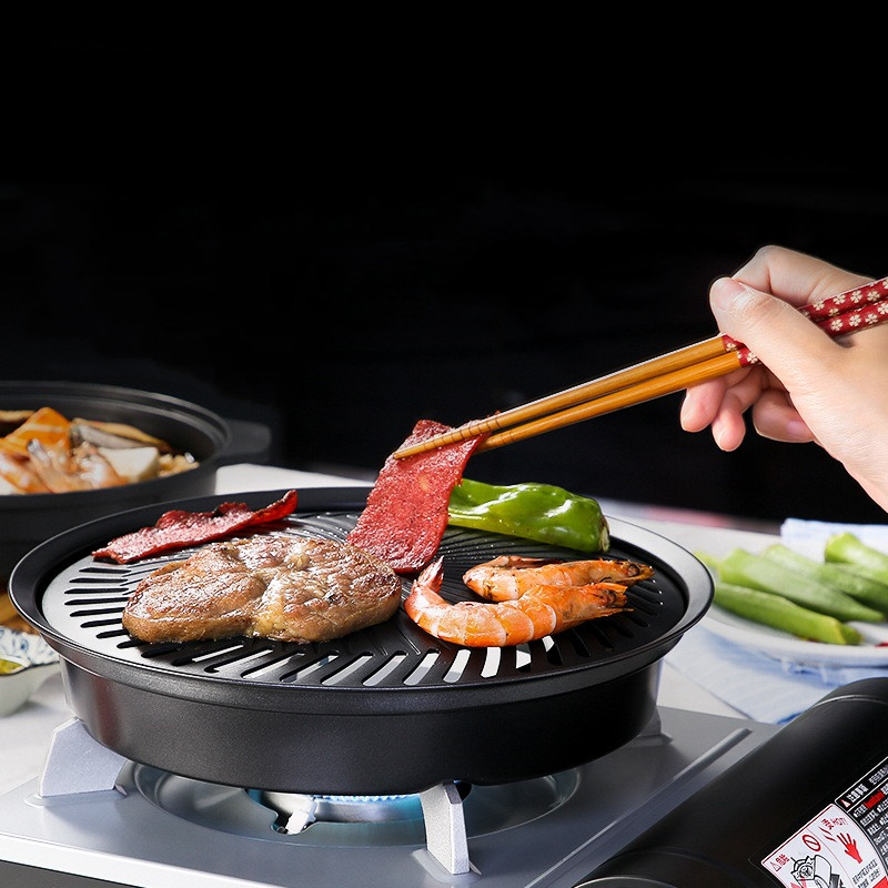 Koreanischer Outdoor-Grill-Brattopf