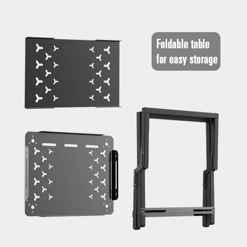 Klappbarer Esstisch mit Doppelplatte für Outdoor-Camping