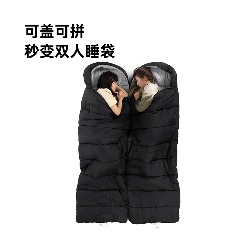 Kältebeständiger Schlafsack für Wintercampingzelte