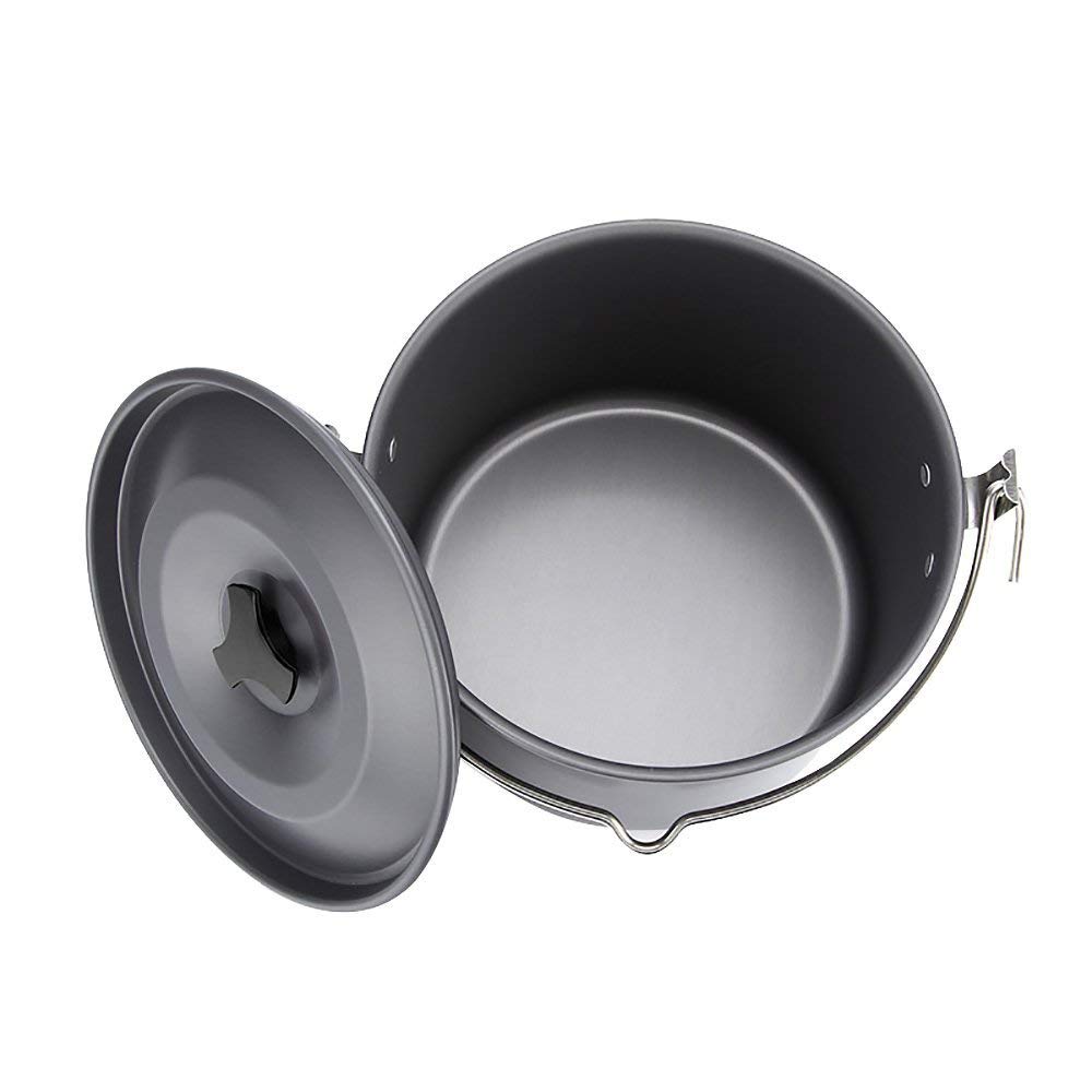 4L Camping Kochen Hängen Topf Für Backpacking Wandern Angeln Picknick