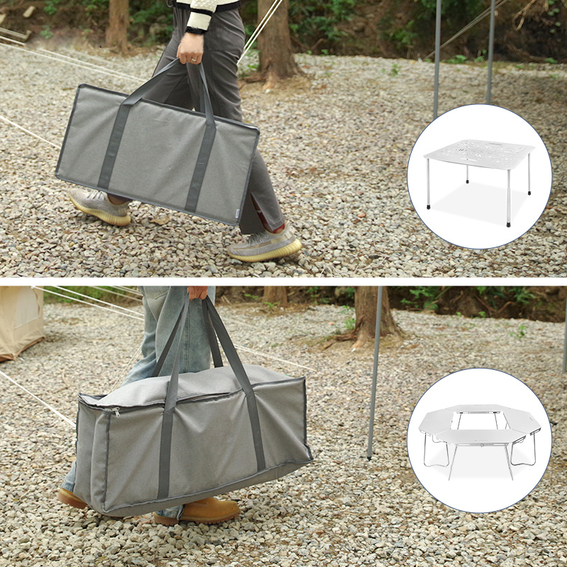 Picknick-Camping-Klapptisch aus Aluminiumlegierung