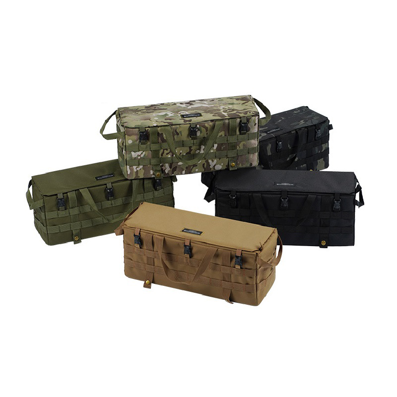 Aufbewahrungstaschen für Outdoor-Camping-Organizer mit Tischseite und Armlehnenseite