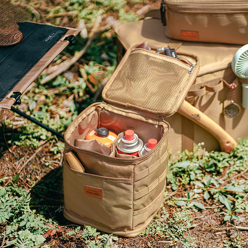 Aufbewahrungstasche für Outdoor-Camping-Picknick, Tragetasche für Kochgeschirr