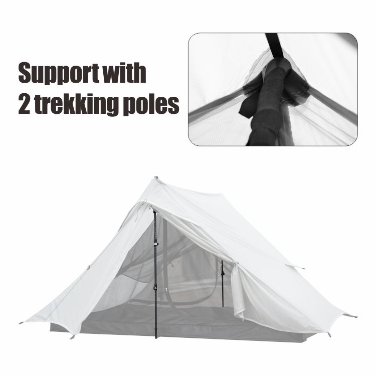 Outdoor Camping Ultraleichtes Wanderzelt für Rucksackreisen - 2 Personen