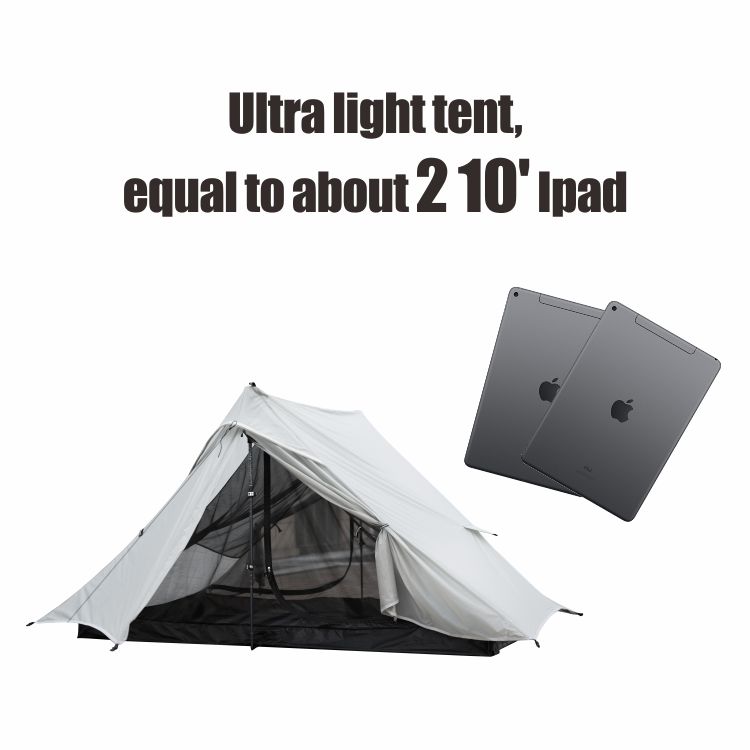 Outdoor Camping Ultraleichtes Wanderzelt für Rucksackreisen - 2 Personen