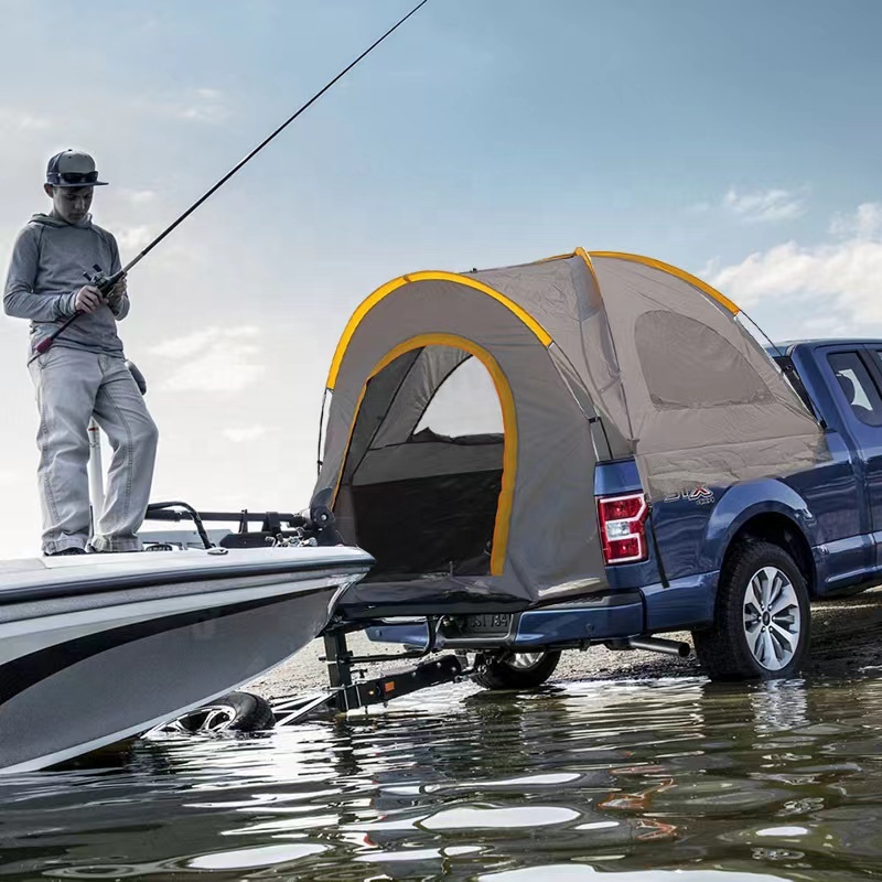 Outdoor-Heckklappenzelt für LKW – Campingzelt für die Autoseite