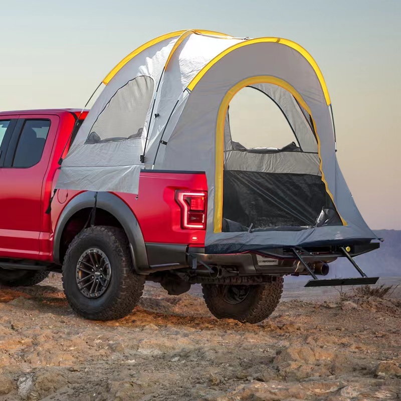 Outdoor-Heckklappenzelt für LKW – Campingzelt für die Autoseite