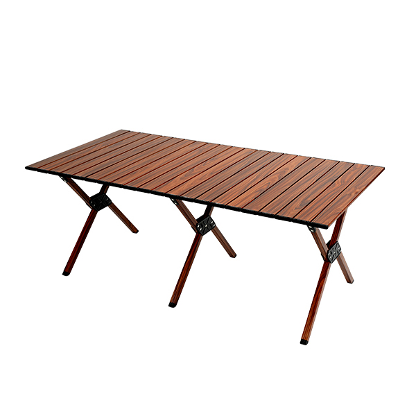 Tragbarer Aluminium-Camping-Klapptisch für den Außenbereich