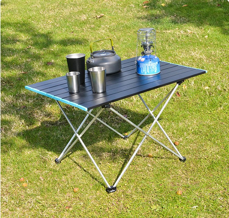 Aluminium-Klapptisch zum Kochen, Wandern, Reisen und Picknicken