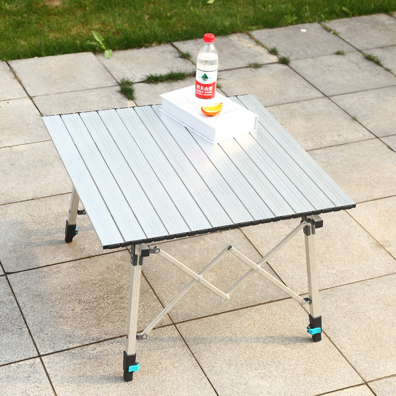 Höhenverstellbarer Klapptisch aus Aluminiumlegierung für den Außenbereich