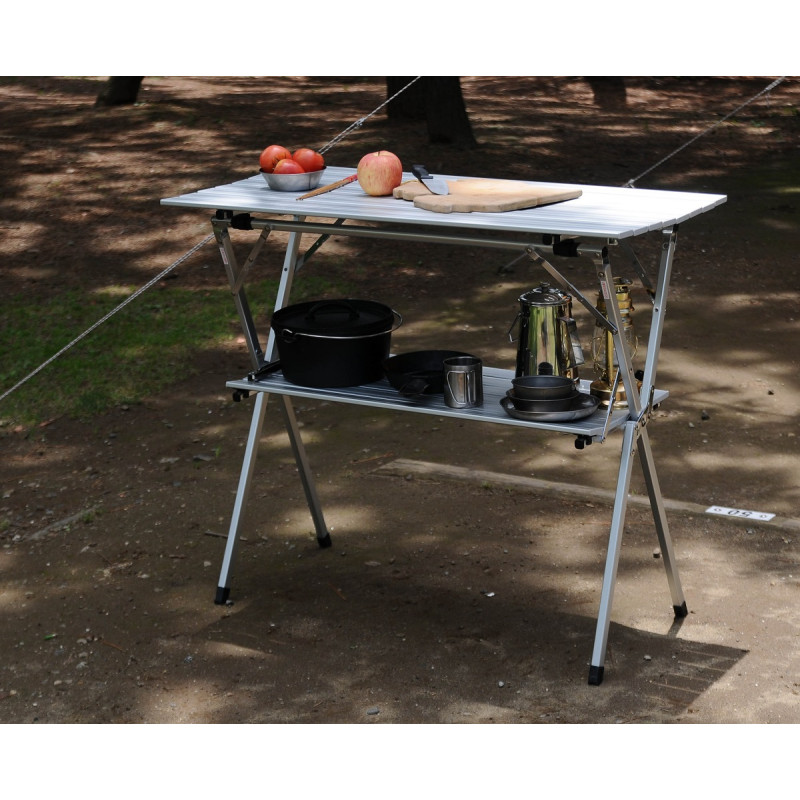 Klappbarer Campingtisch aus Aluminium