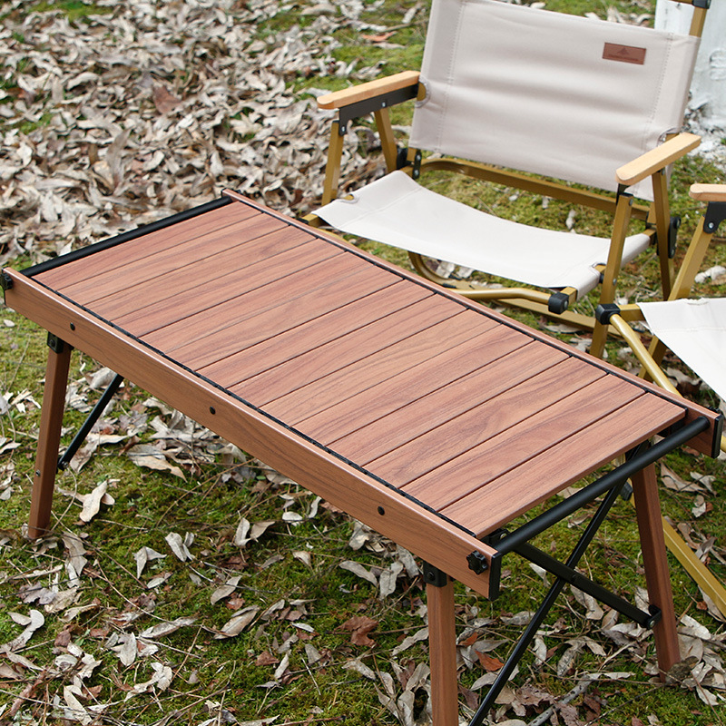 Abnehmbarer Camping-Picknick-IGT-Tisch aus Aluminium