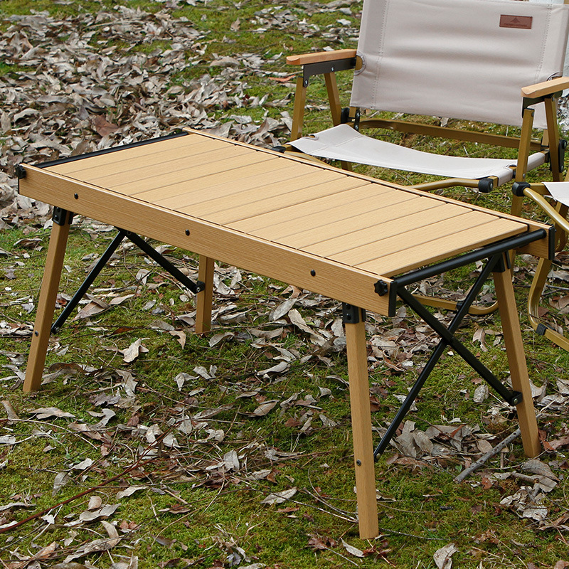 Abnehmbarer Camping-Picknick-IGT-Tisch aus Aluminium
