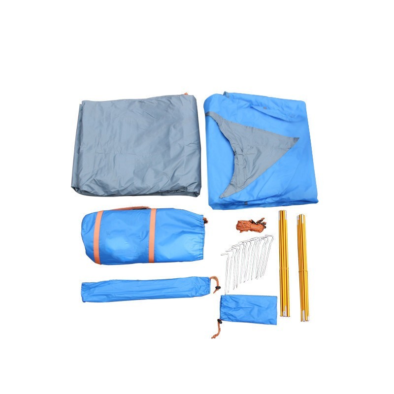 Ultraleichtes Outdoor-Rucksackzelt mit Doppeltür