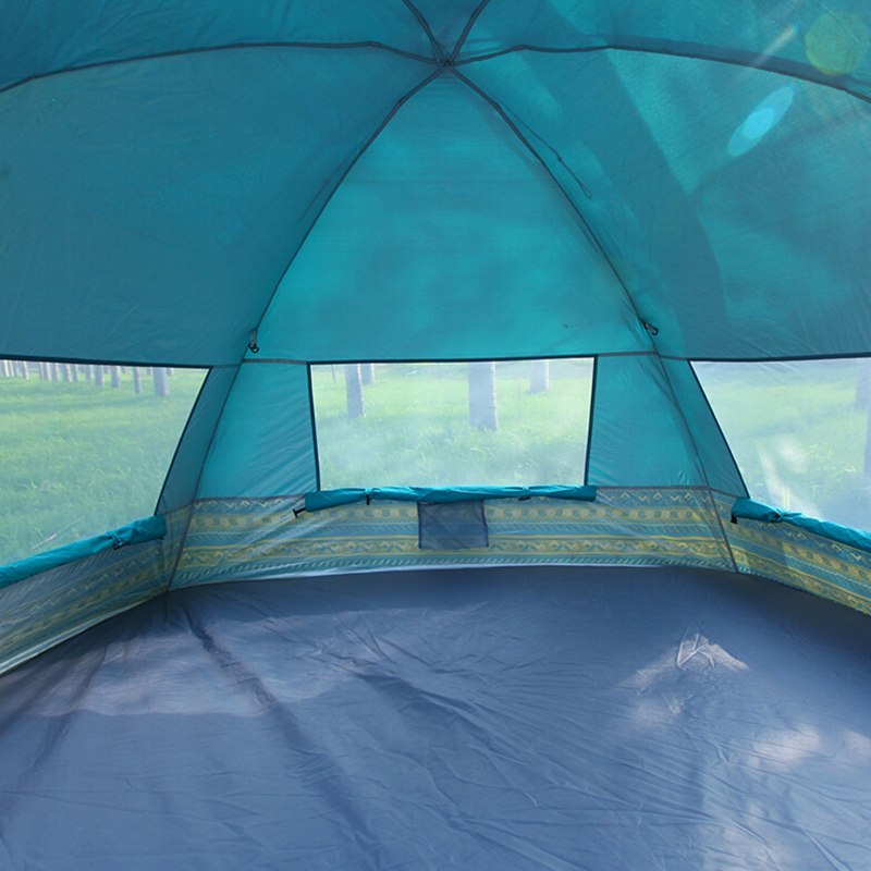 Sofortiges Pop-Up-offenes trinkbares Camping-Strandzelt mit wasserdichter Anti-UVschattierung