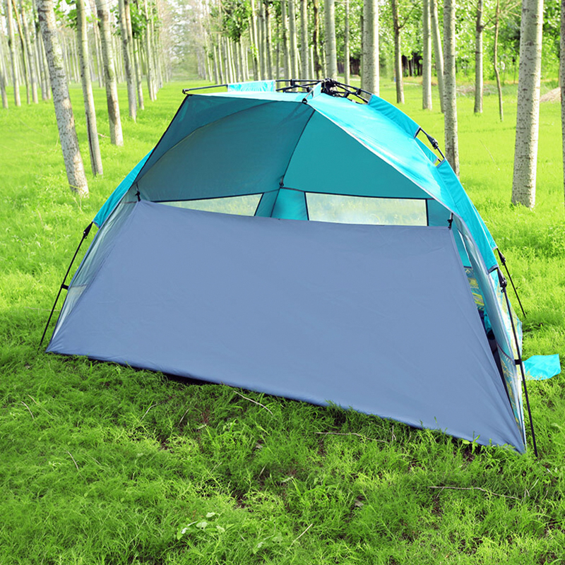 Sofortiges Pop-Up-offenes trinkbares Camping-Strandzelt mit wasserdichter Anti-UVschattierung