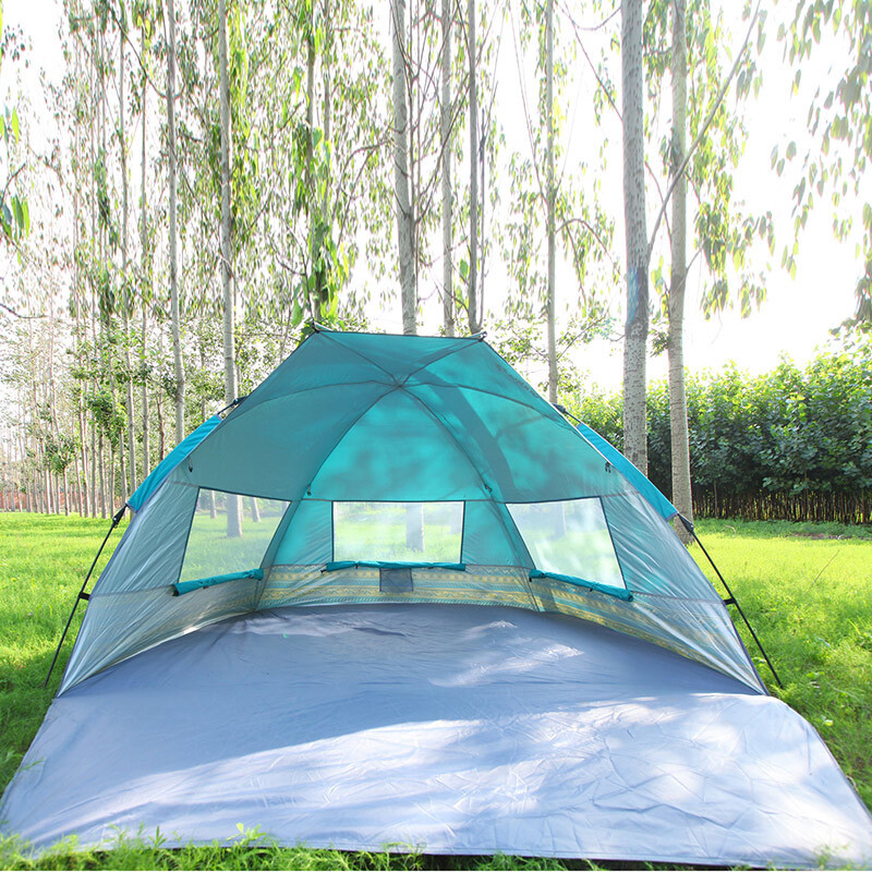 Sofortiges Pop-Up-offenes trinkbares Camping-Strandzelt mit wasserdichter Anti-UVschattierung