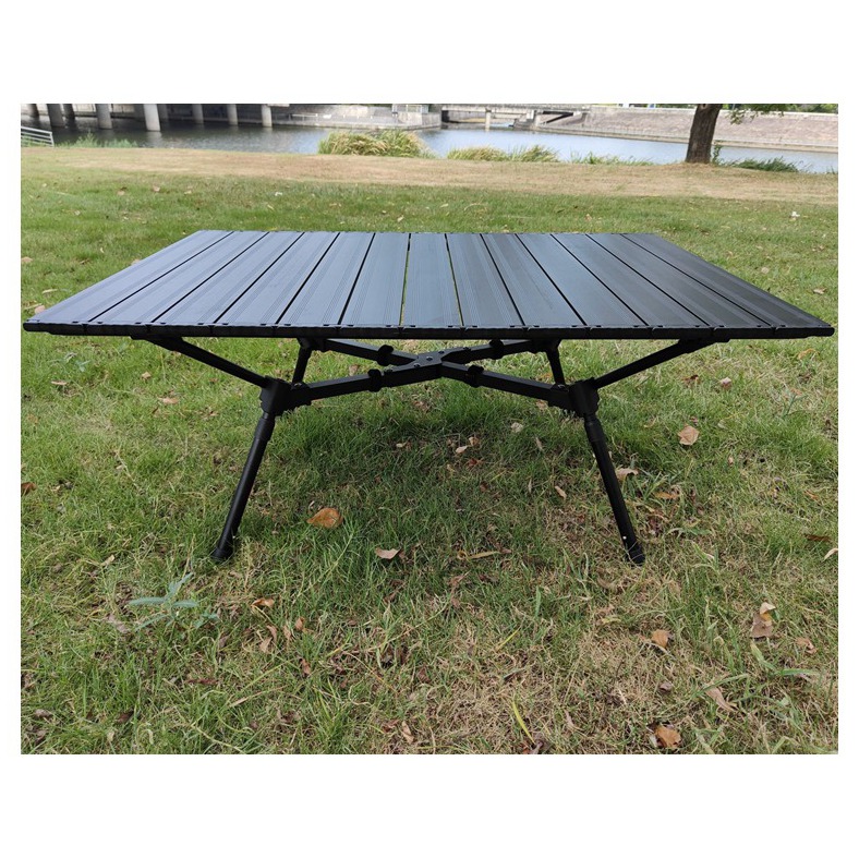 Tragbarer Aluminium gefalteter Campingtisch für Garten Hinterhof Party Picknick Reise