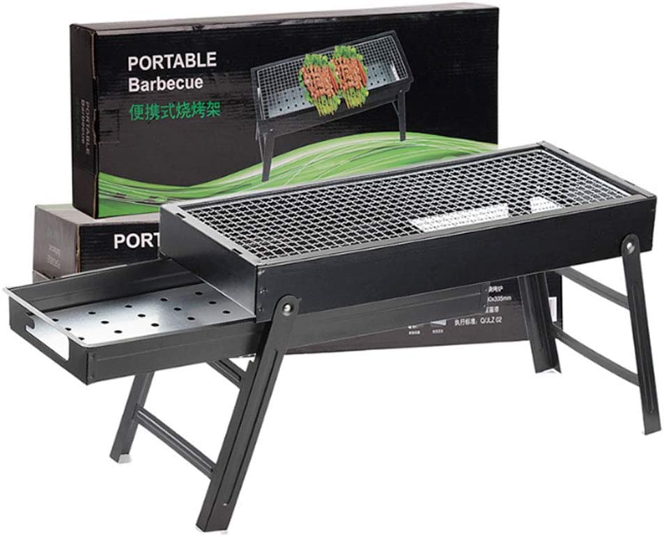 Tragbarer geteilter Grill zum Kochen im Freien