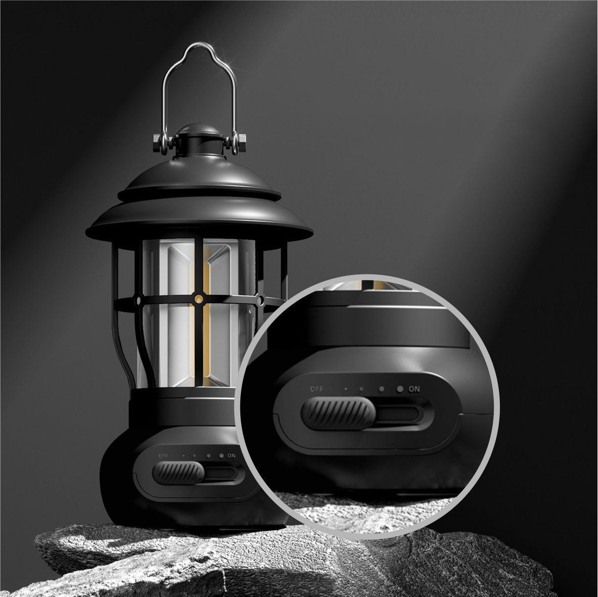 3 * AA Batterie zelt camping licht notfall Lampe 3 * COB