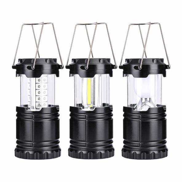 Mini 30 LED Teleskop Camping Licht Tragbare Kunststoff Laterne mit Haken